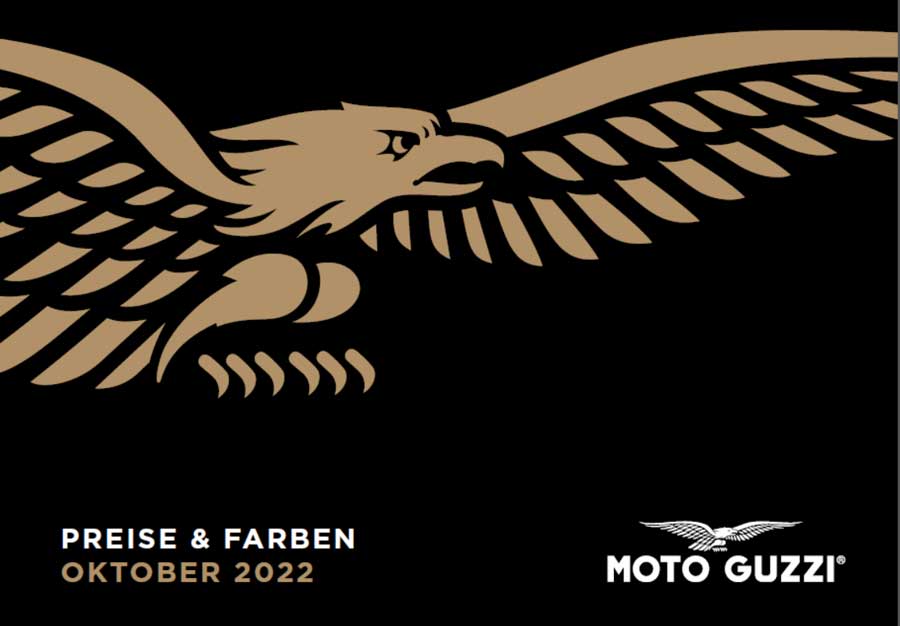 Preisliste Moto Guzzi 01/2018
